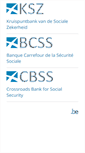 Mobile Screenshot of bcss.fgov.be