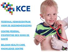Tablet Screenshot of kce.fgov.be