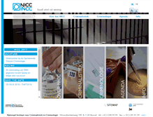 Tablet Screenshot of nicc.fgov.be